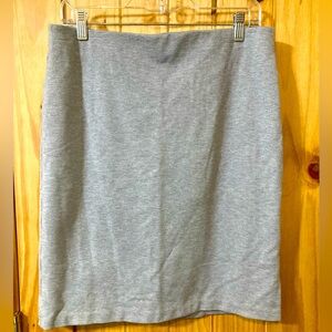 Premise Studio women’s size 12 stretchy midi skirt with goldtone zipper